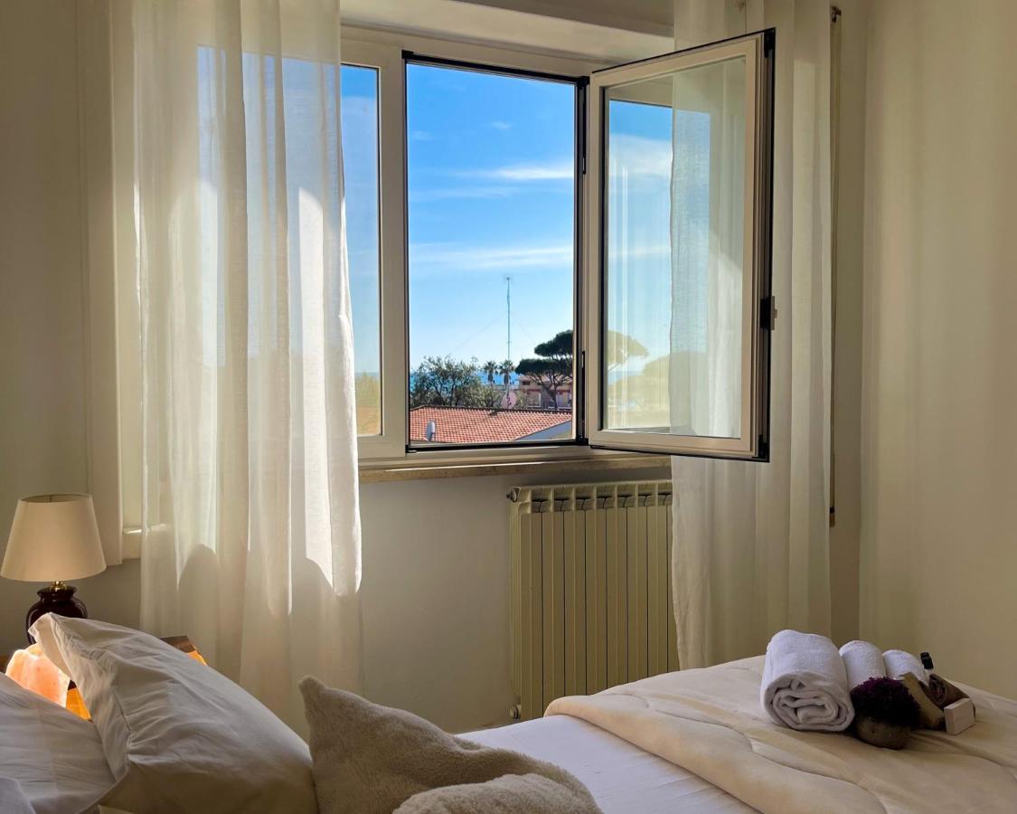 Kesya Seaview Apartment - Attico - 50Mt Dal Mare Anzio Luaran gambar